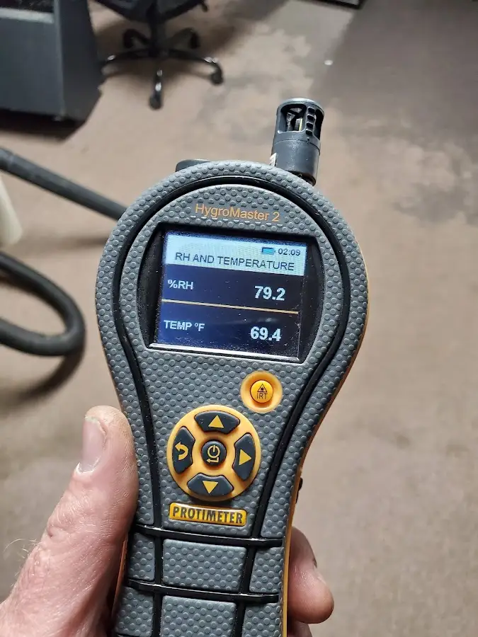 Moisture meter humidity assessment for Mold Remediation & Removal in Maysville